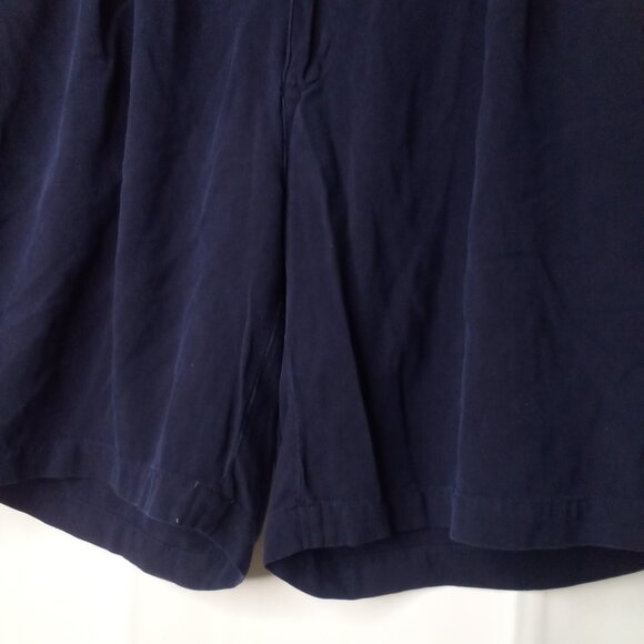 Tommy Bahama Shorts Men 42 100% Silk Pleated Casual Blue - Picture 6 of 15